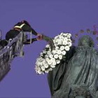 L'omaggio dei Vigili del Fuoco