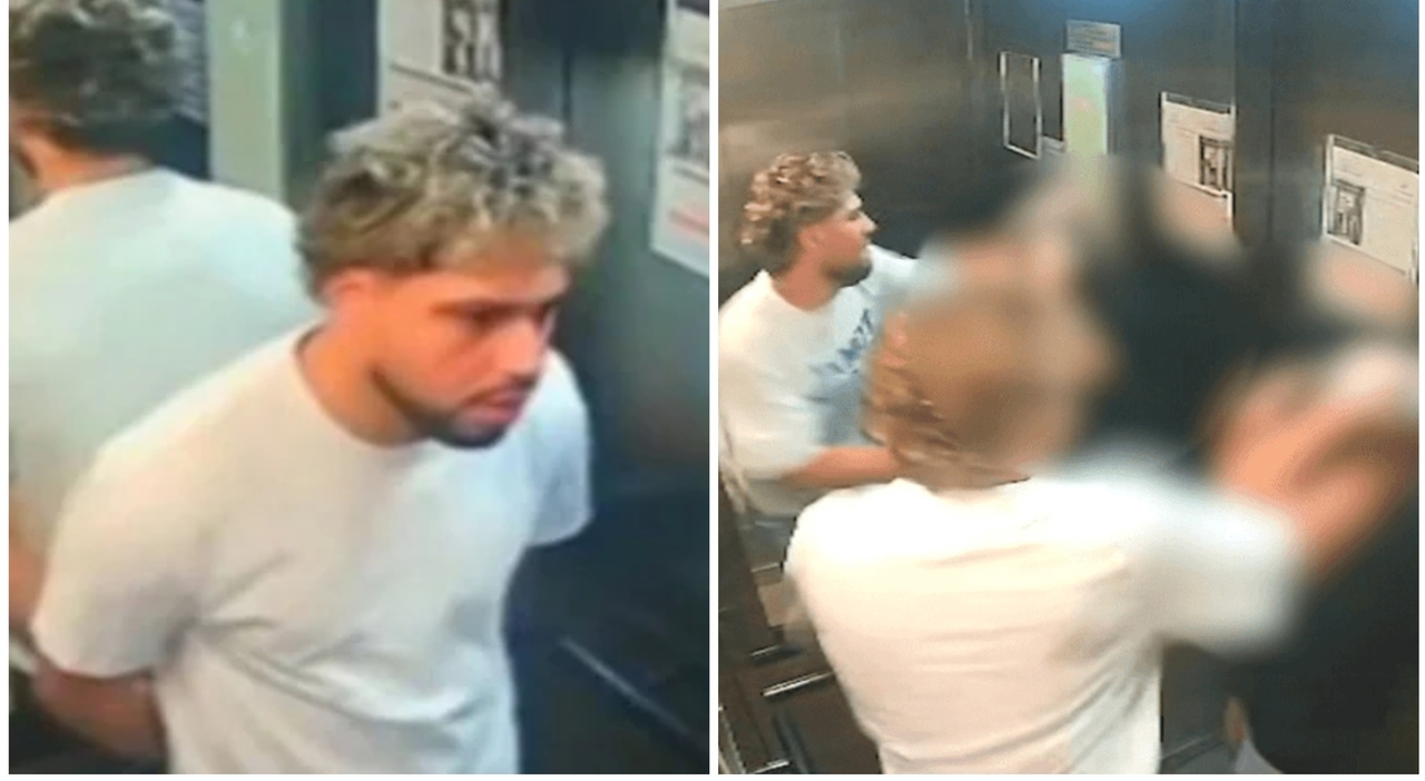 la scena brutale ripresa dalle telecamere VIDEO