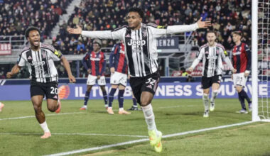 decisivo Cabal (7), grossa ingenuità di Heggem (4,5). Spalletti a -5 dal Napoli