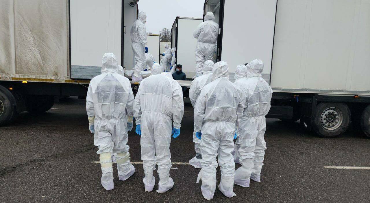 la differenza numerica di salme fra i due Paesi è abissale