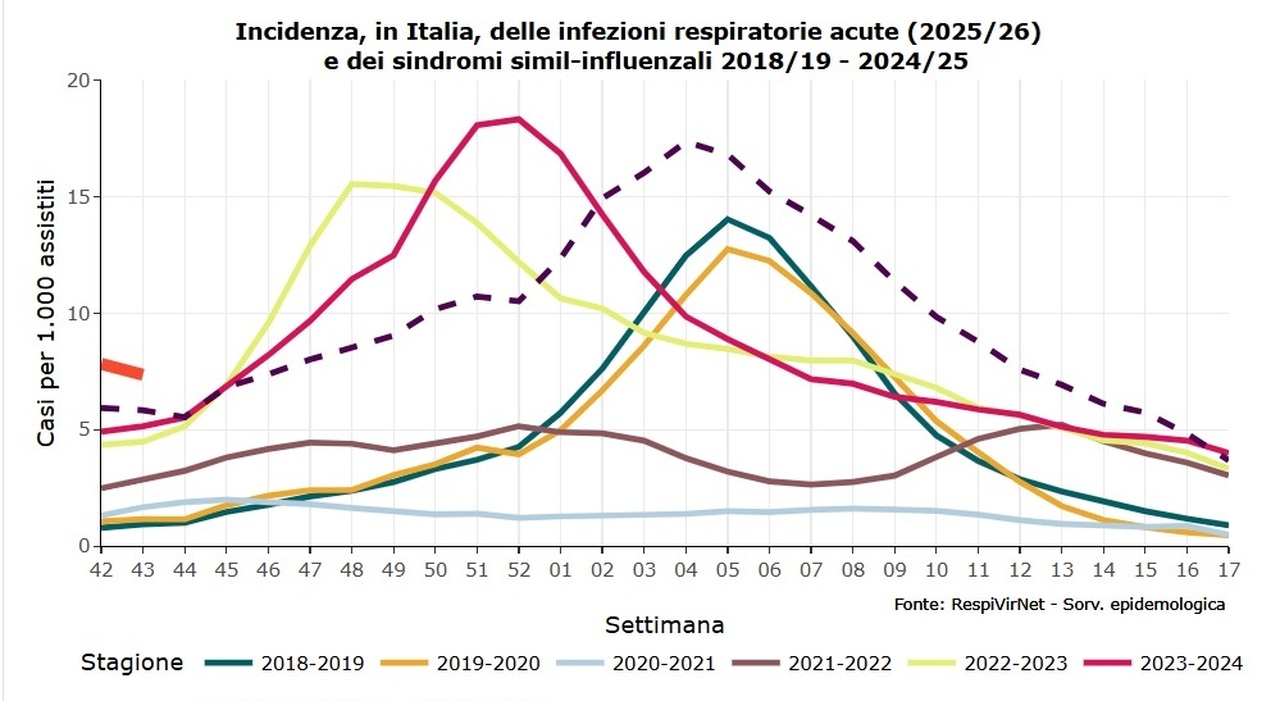 «Oltre un milione a letto nella settimana di Natale». Sintomi e cure