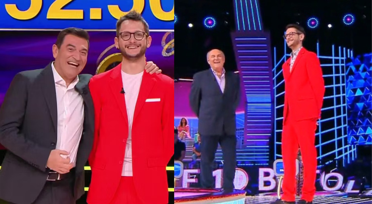 quanto ha vinto il 36enne in gara sia con Gerry Scotti che con Max Giusti