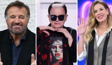 Christian De Sica niente regali di Natale (8), Alessia Marcuzzi ornitologa (5), le figuracce di Malgioglio e Orietta Berti (4), Giucas Casella nuovo look (5)