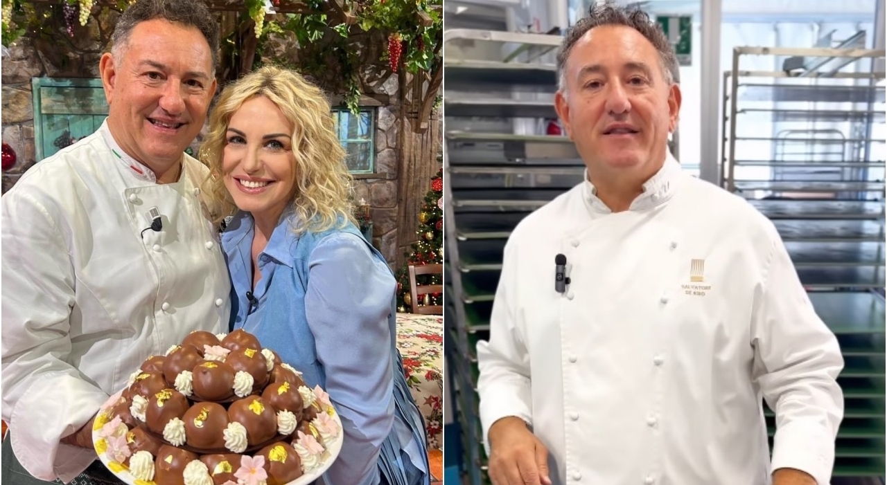 Sal De Riso, la moglie Anna, l'amicizia con Clerici, i dolci per le nozze di Diletta Leotta e Bezos: «Ho rischiato grosso, sono finito... - Leggo.it