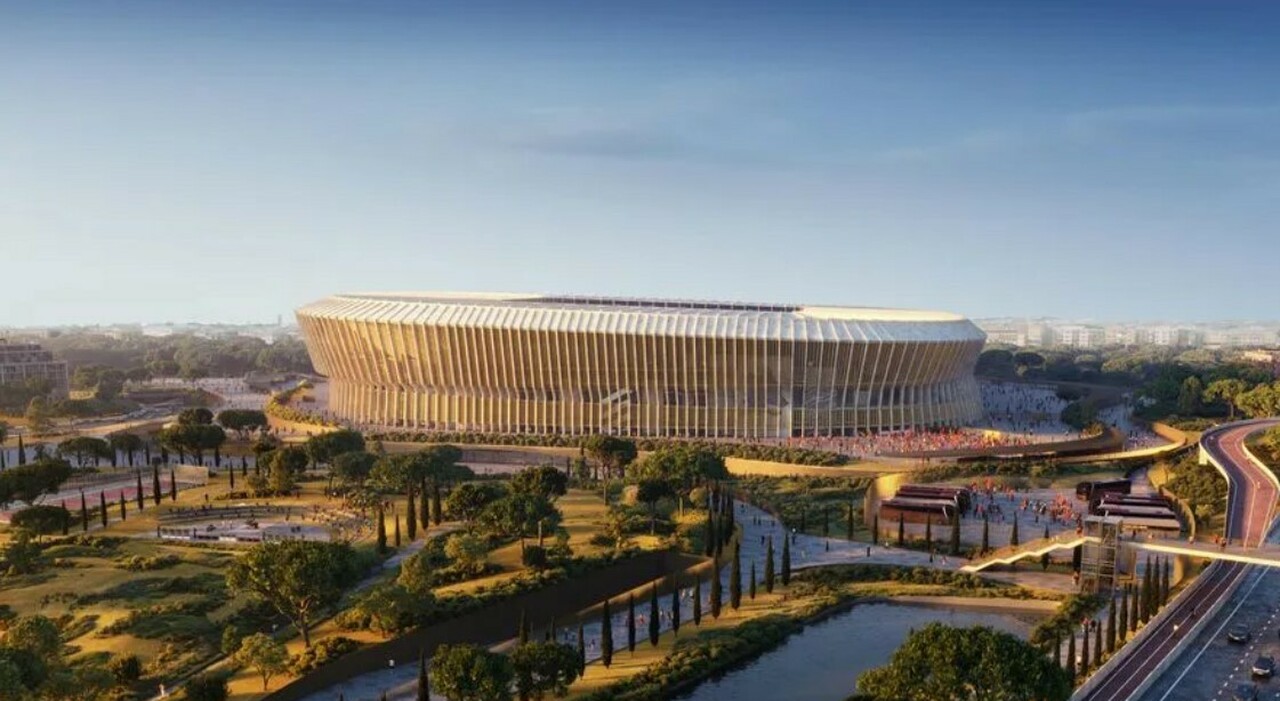 Roma, nuovo stadio a Pietralata: il club consegna il progetto definitivo al Campidoglio. Gualtieri: «Passaggio decisivo»