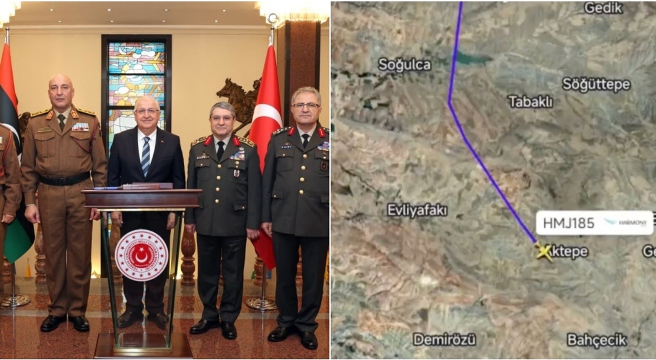 Incidente aereo in Turchia, precipita il jet con il capo di stato maggiore libico: cinque morti