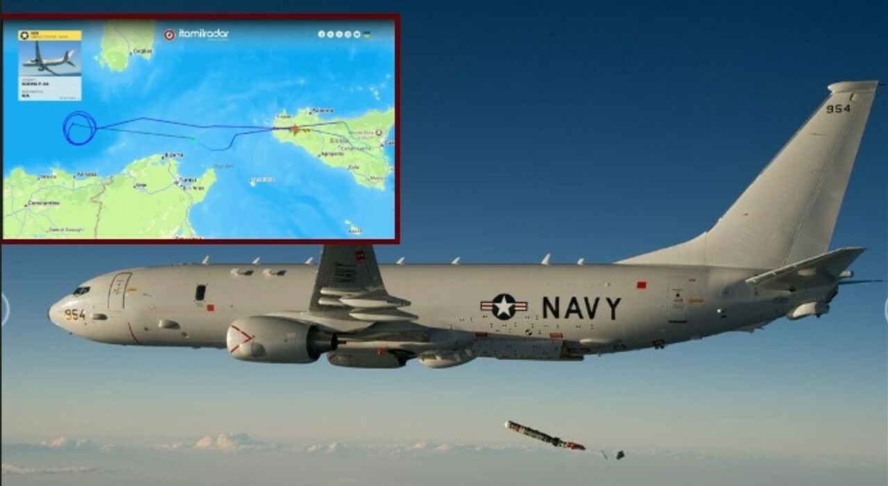 La Nato spia e insegue il sottomarino russo Krasnodar a ovest della Sicilia, la missione del Poseidon sul Mediterraneo