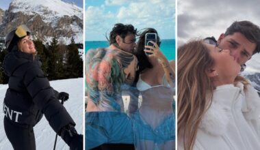 Ferragni sulla neve, Fedez (e la nuova fidanzata) al mare, De Ioannon e Steri sulle Dolomiti