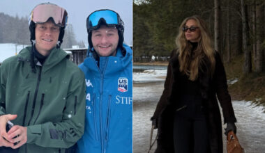 relax e selfie sugli sci