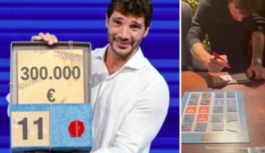 la serata in famiglia dedicata ad Affari Tuoi