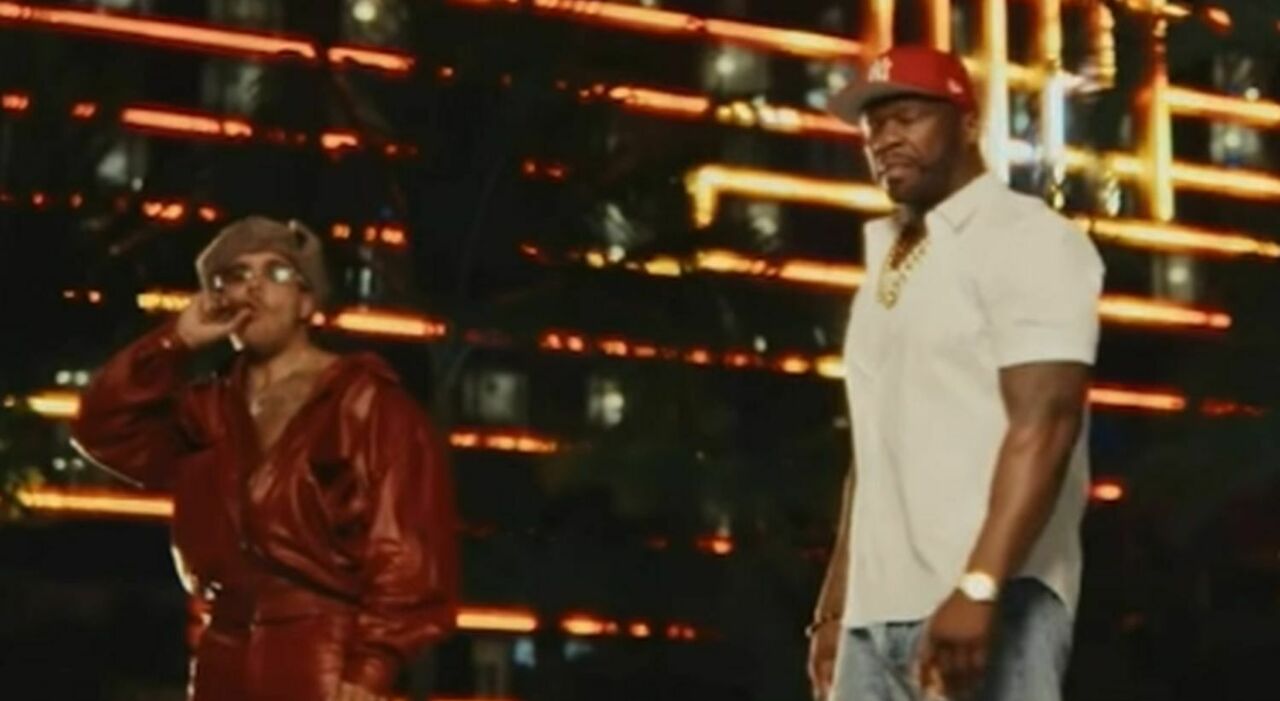 Esce stanotte «Phantom», il duetto Geolier-50 Cent