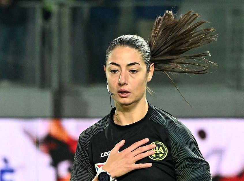 E' toscana la migliore arbitro donna del mondo