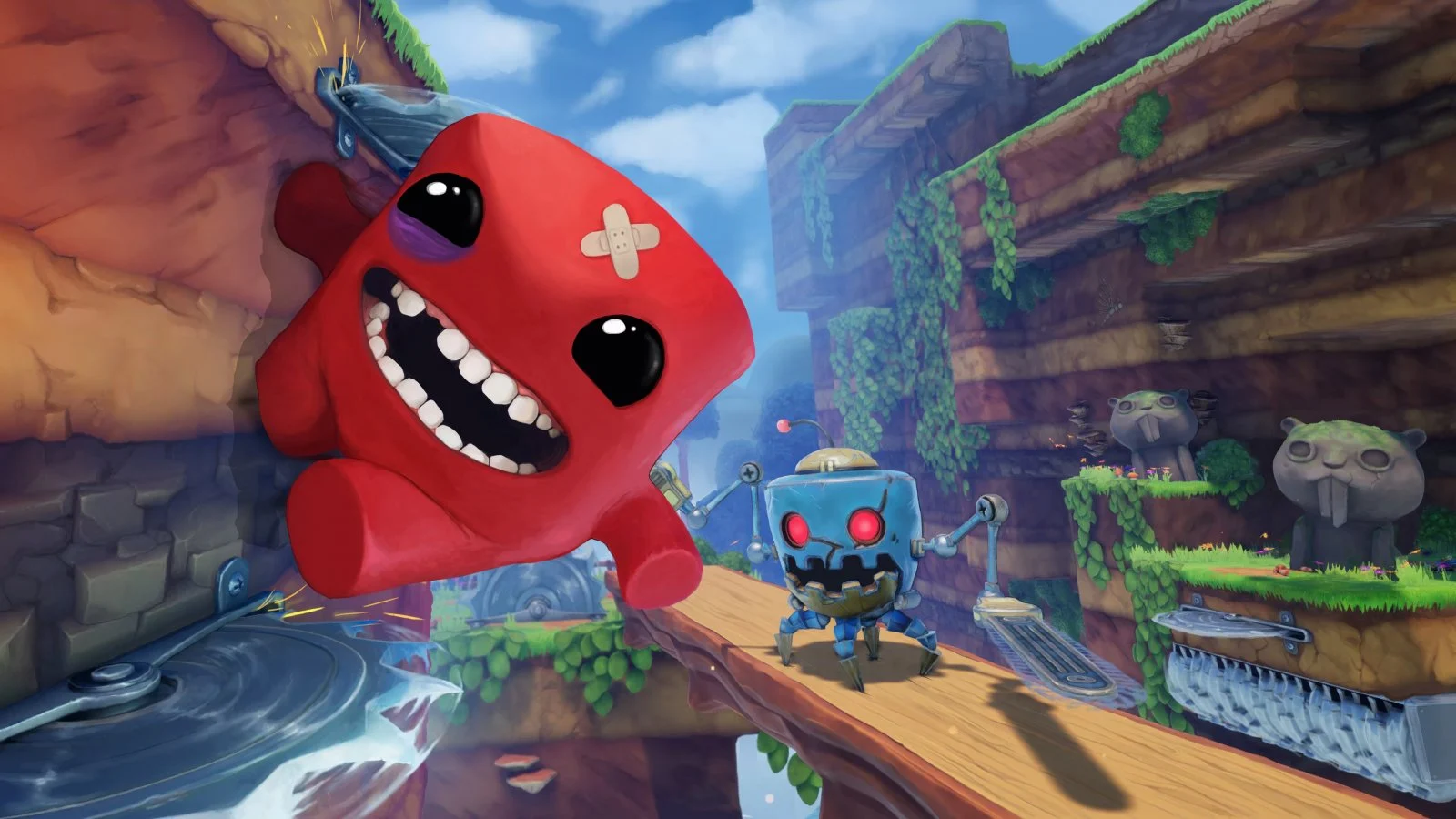 Meat Boy è più in forma che mai in Super Meat Boy 3D