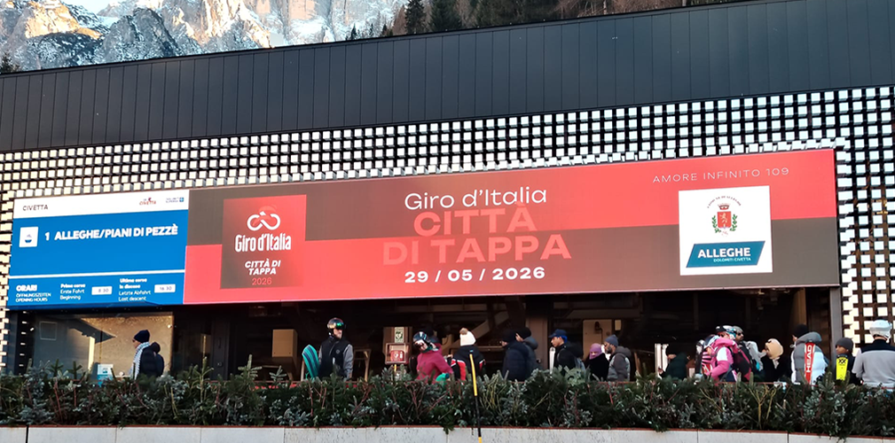 Alleghe città di tappa