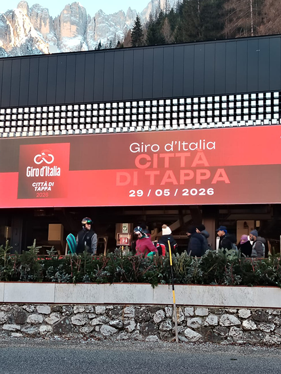 Alleghe città di tappa