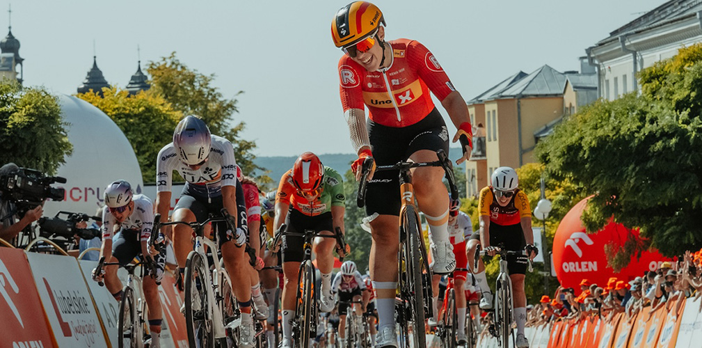 Bertizzolo al Tour de Pologne Women ha ritrovato le sensazioni che voleva dopo tanto tempo (foto Szymon Gruchalski)