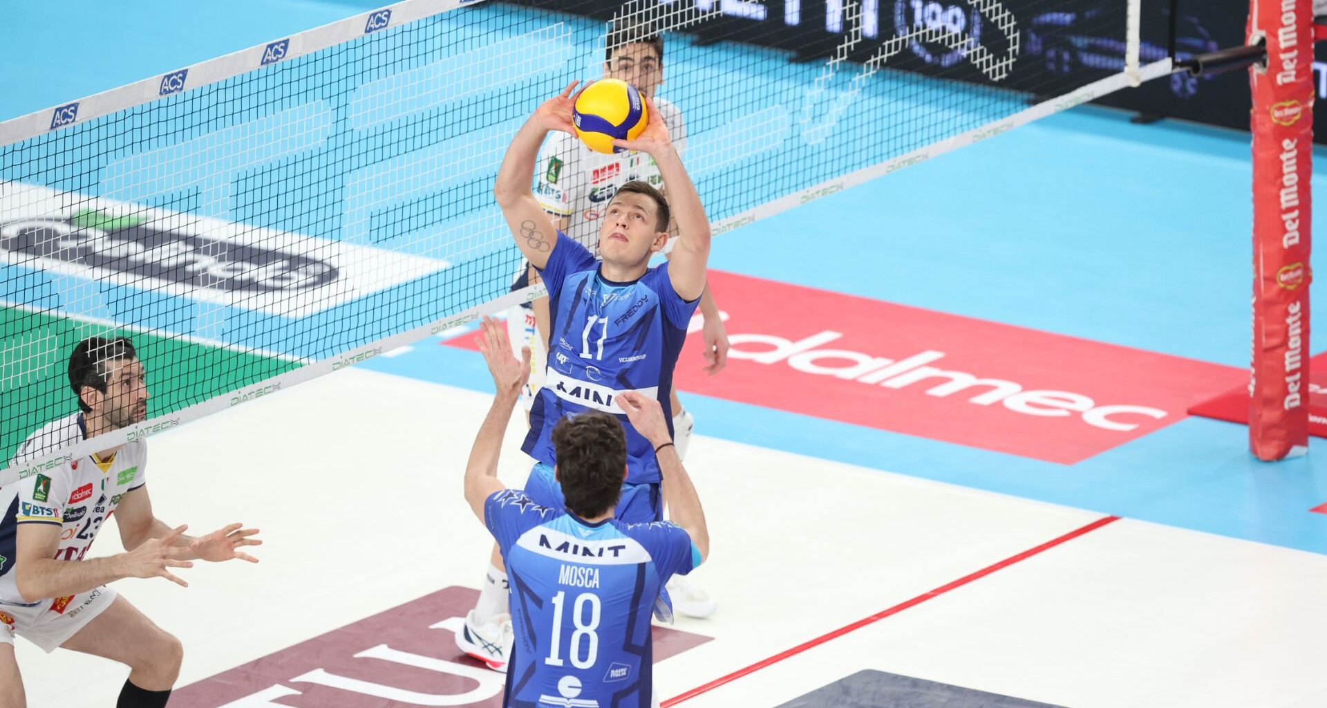 Quarti di Finale di Coppa Italia fatali per la Vero Volley Monza: Trento vince in tre set