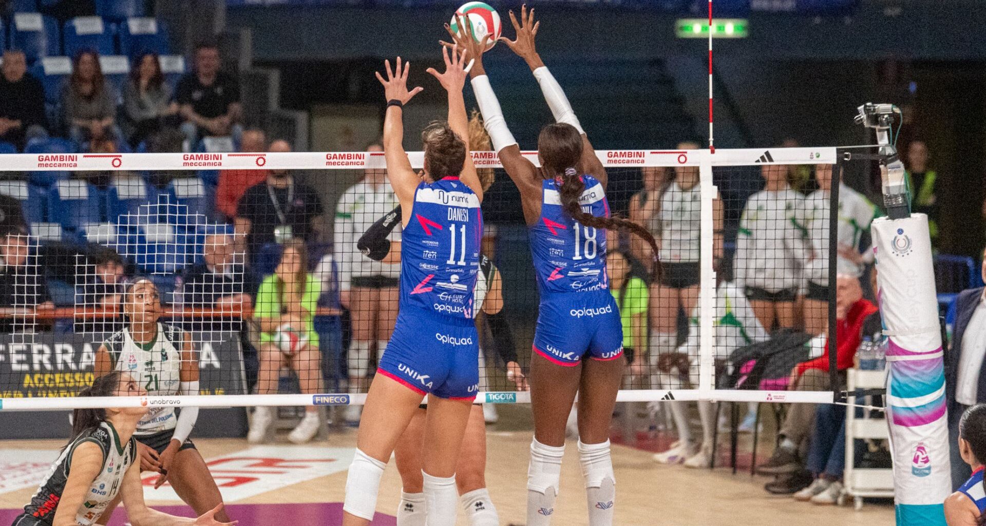 Serata amara per la Numia Vero Volley Milano: alla Vitrifrigo Arena vince Vallefoglia 3-1