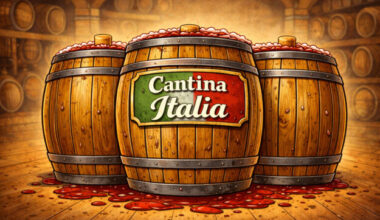 A vendemmia 2025 finita, nelle cantine italiane, c’è l’8,6% di vini in più del 2024