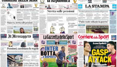 Le prime pagine dei quotidiani di oggi 17 dicembre: la rassegna stampa