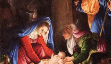 Lorenzo Lotto: il bagno di Gesù Bambino