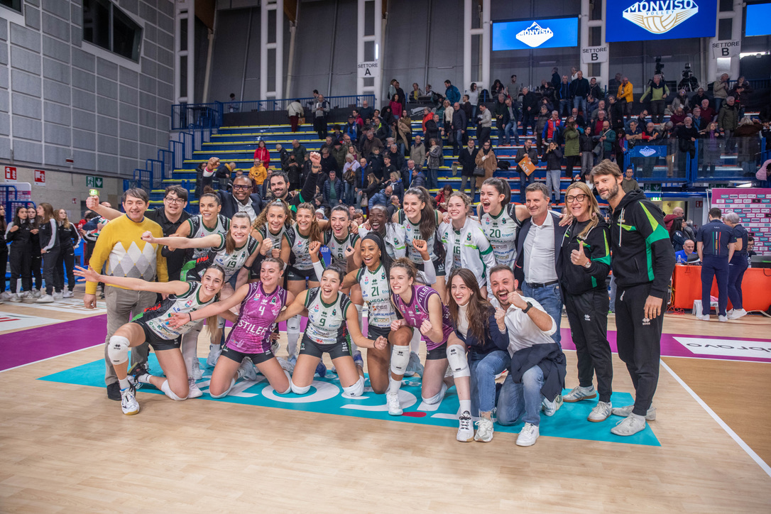 LA MEGABOX LA SPUNTA IN VOLATA CON IL MONVISO – Lega Pallavolo Serie A Femminile