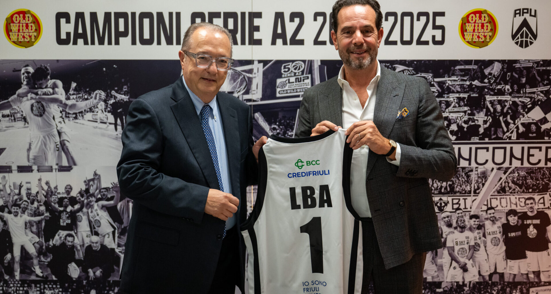 APU Udine - Il Presidente di LBA Gherardini in visita ufficiale all’Apu Udine: “Una realtà organizzata, con progettualità e ambizione”