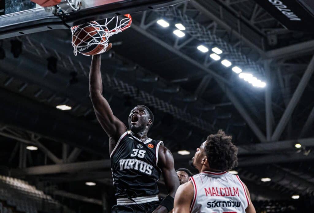 Diouf Virtus Bologna Hapoel