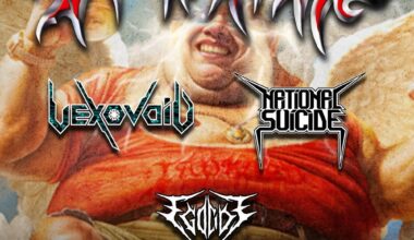 20/12/2025 - TANKARD + VEXOVOID + NATIONAL SUICIDE + EGOCIDE @ Slaughter Club