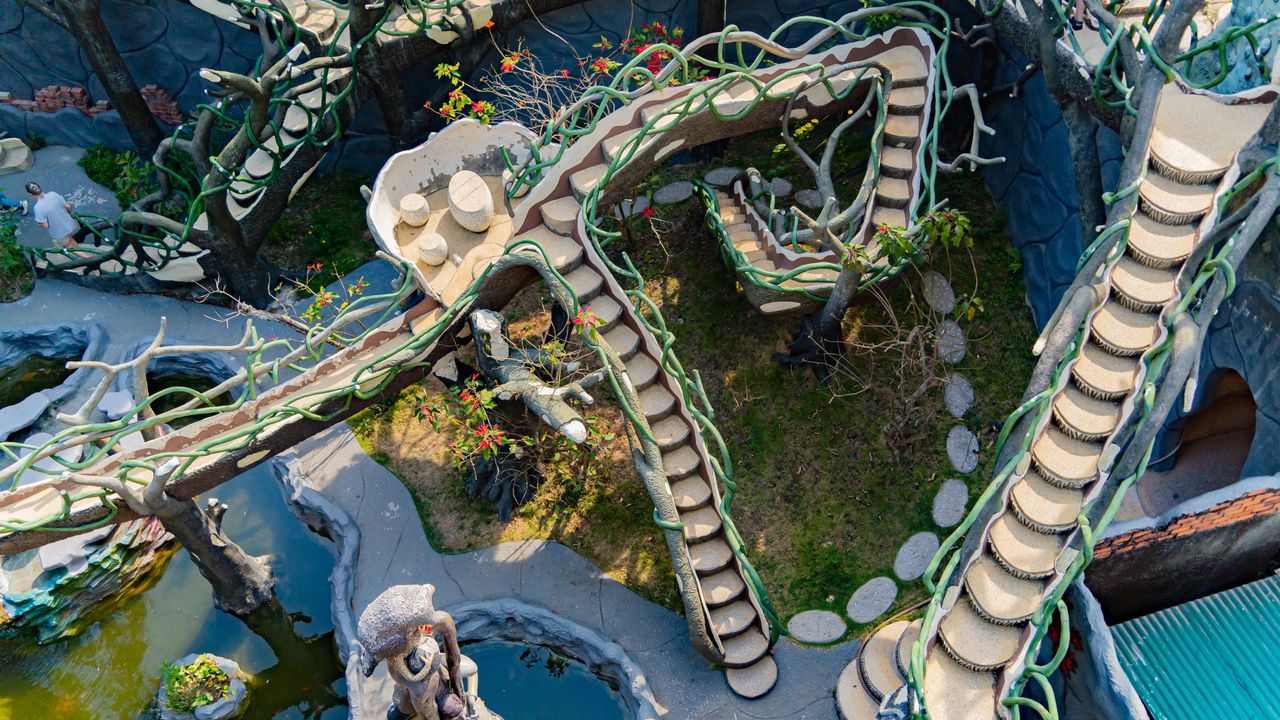 Crazy House in Vietnam, una mini-città dall’architettura incredibile