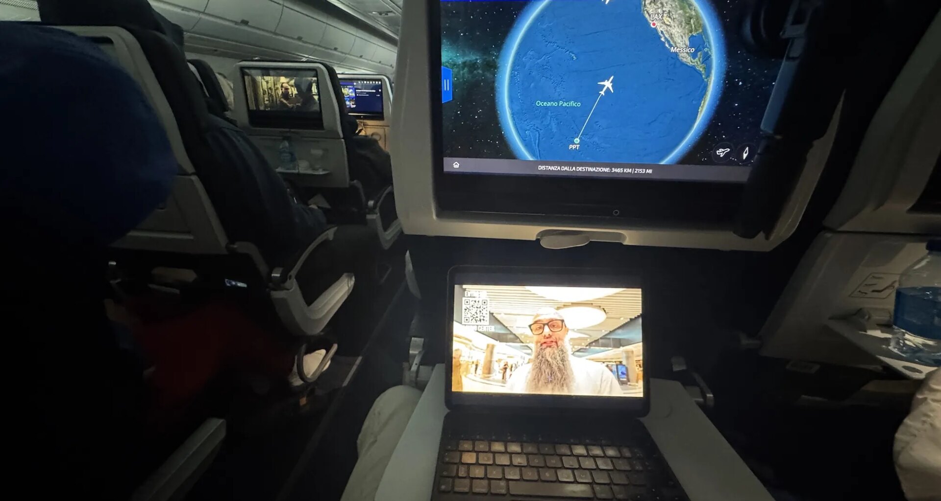 Eliminate lo schermo e datemi Starlink: ma che spettacolo è volare così sull'A350 di Air France