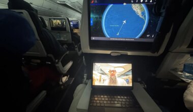Eliminate lo schermo e datemi Starlink: ma che spettacolo è volare così sull'A350 di Air France