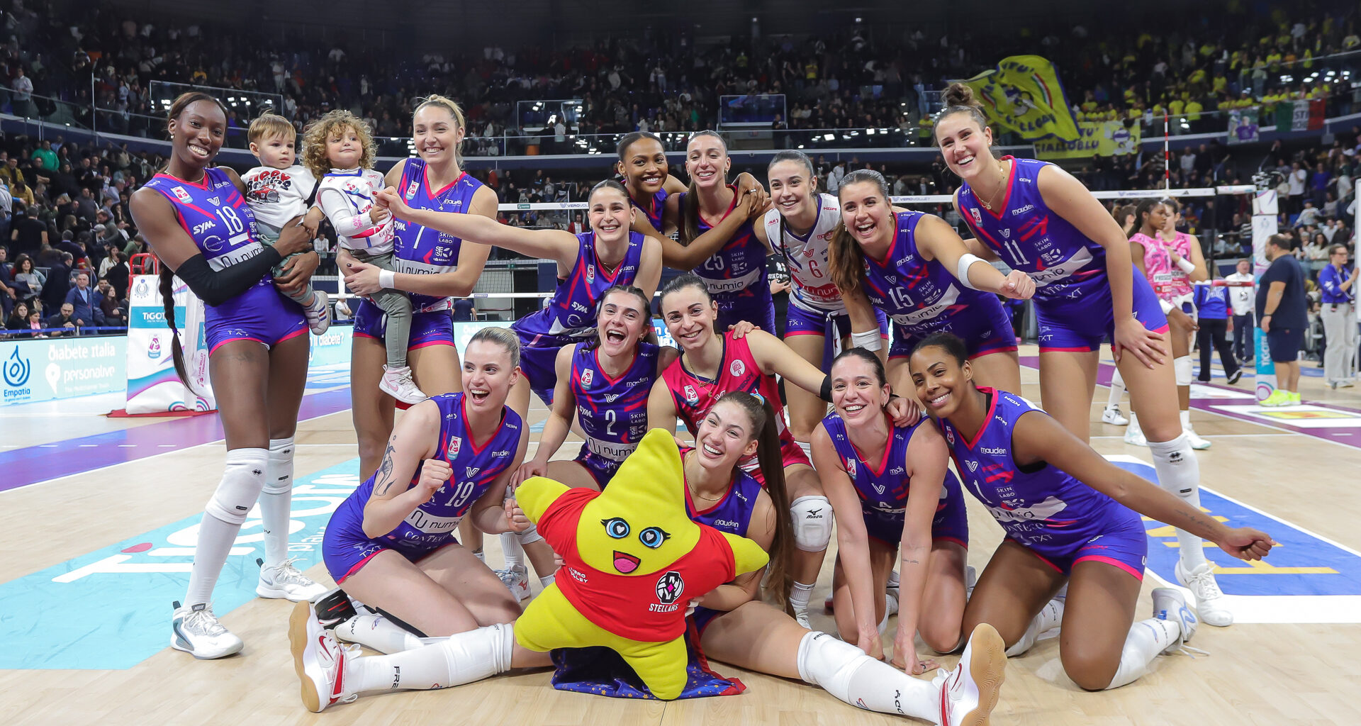 Numia Vero Volley Milano da urlo: battuta 3-1 Conegliano