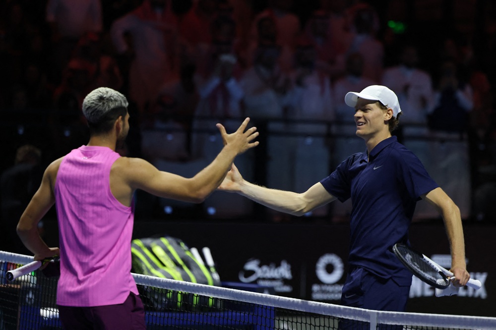 Jannik Sinner e Carlos Alcaraz