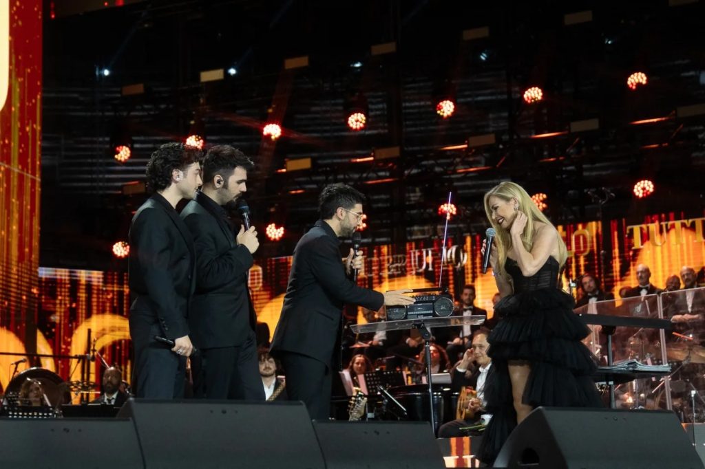 Il Volo con Federica Panicucci
