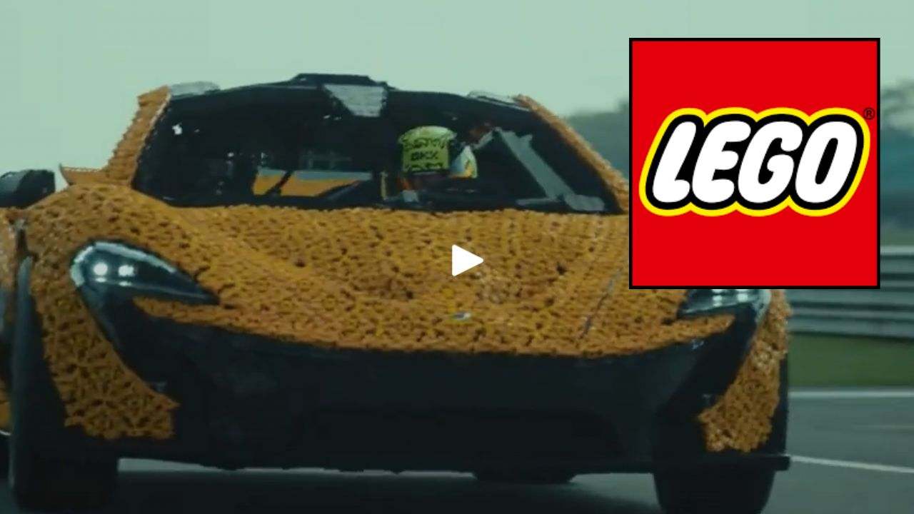 Quella volta che Lando Norris guidò una supercar fatta di...Lego | Gira meglio di una monoposto Ferrari (ed è tutto dire)