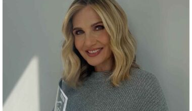 Lorella Cuccarini look