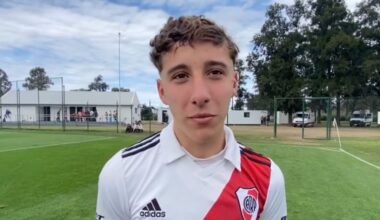 Lucas Scarlato centrocampista giovanili River Plate