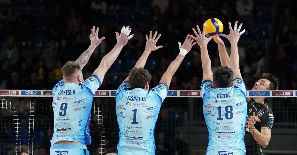 Volley, Cuneo torna a casa a mani vuote da Civitanova (3-0) - La Guida