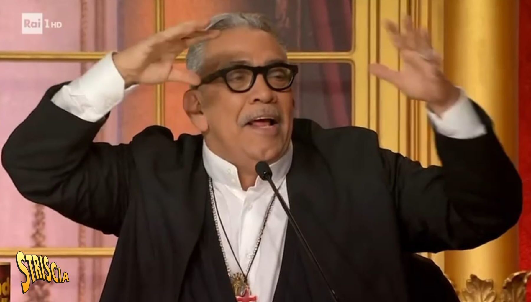 La papera di Mariotto che si rivolge a Nancy Brilli chiamandola Ferilli