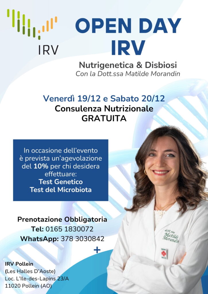 Nutrizione Personalizzata Open Day