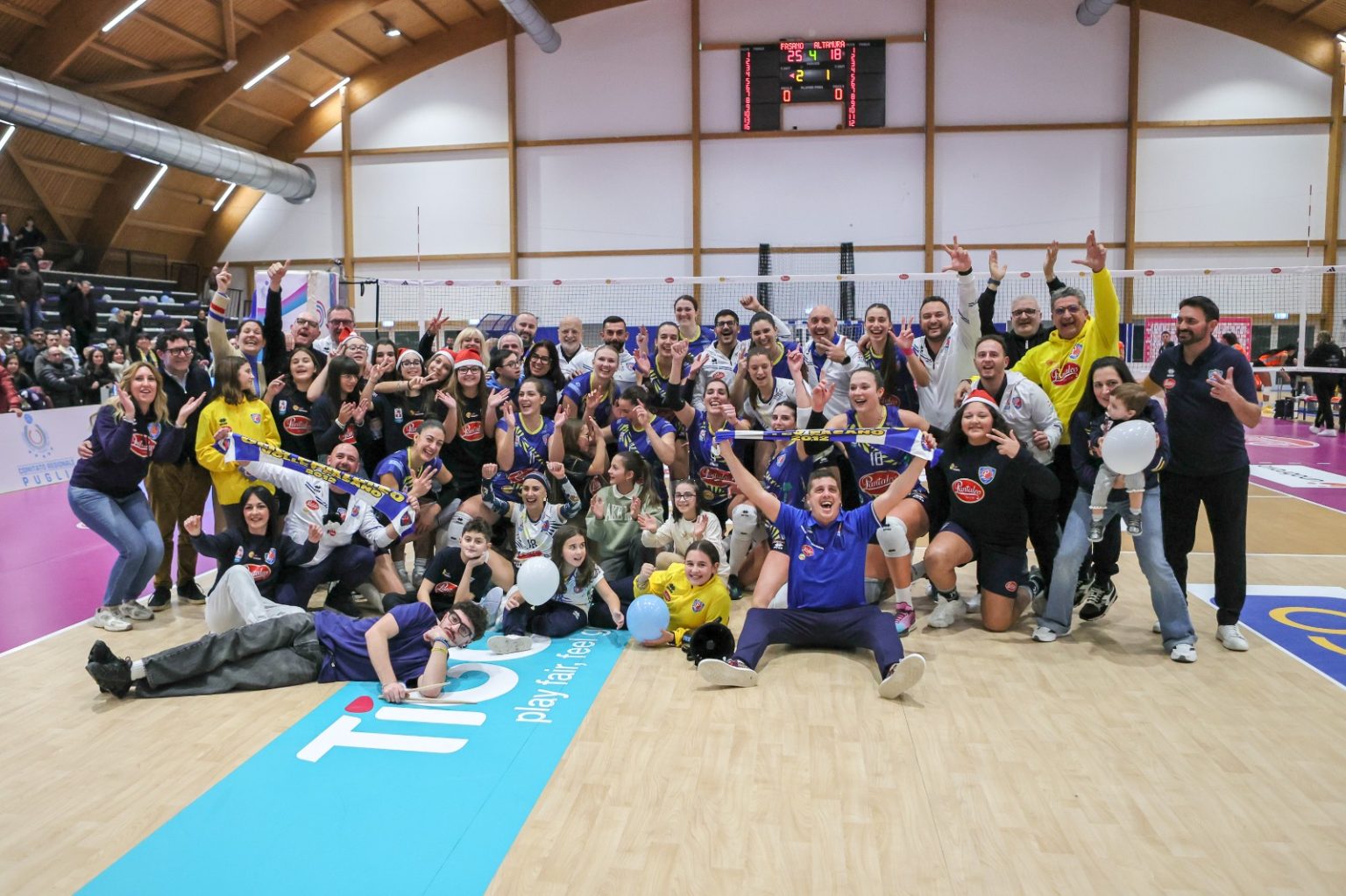 Una Grande Olio Pantaleo Fasano si aggiudica il derby di Santo Stefano contro la PanBiscò Altamura. – Lega Pallavolo Serie A Femminile