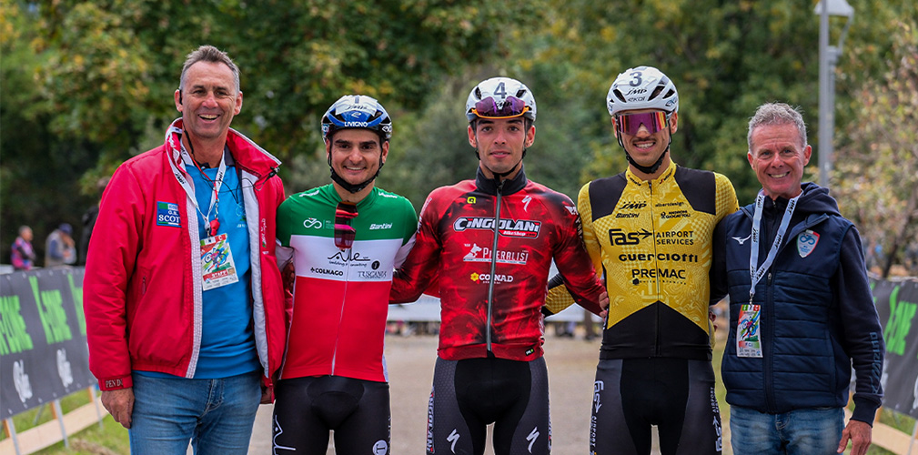 Fausto Scotti, a sinistra, è da sempre il deus ex machina del Giro d'Italia prima e del Regioni poi