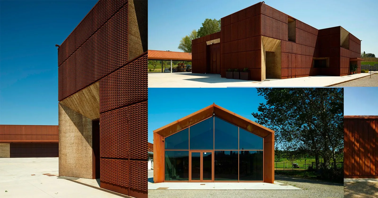 Pisa, la Cantina Villa Saletta di Rossiprodi Associati pensata come "teatro del fare"