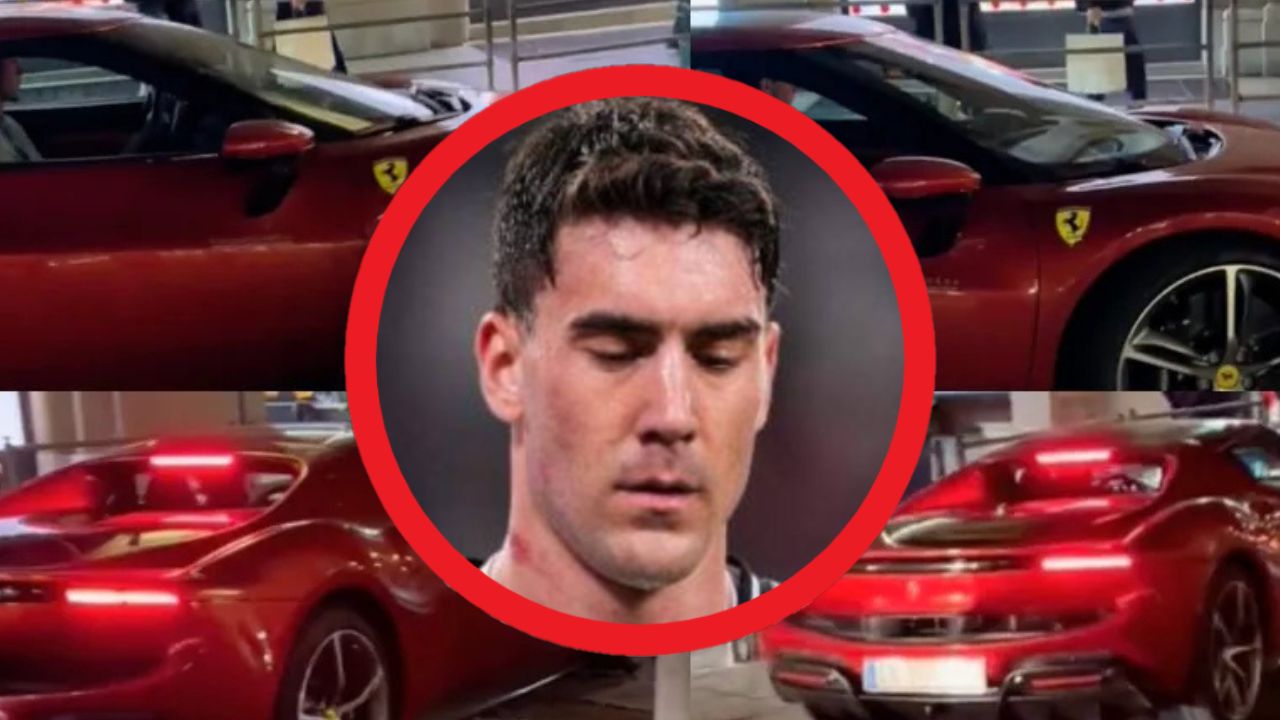 Vlahovic, 275.000 motivi per consolarsi dopo l'infortunio | La sua Ferrari 296gtb è la più bella di sempre