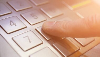 Tastiera pin ATM Bancomat