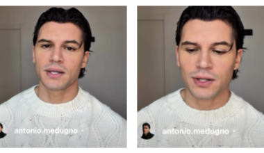 così Antonio Medugno in un video