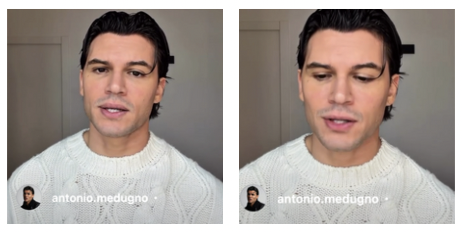 così Antonio Medugno in un video