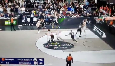Episodio discusso nel finale di Virtus Bologna-Olympiacos: Tyler Dorsey viola la regola dei 5”?
