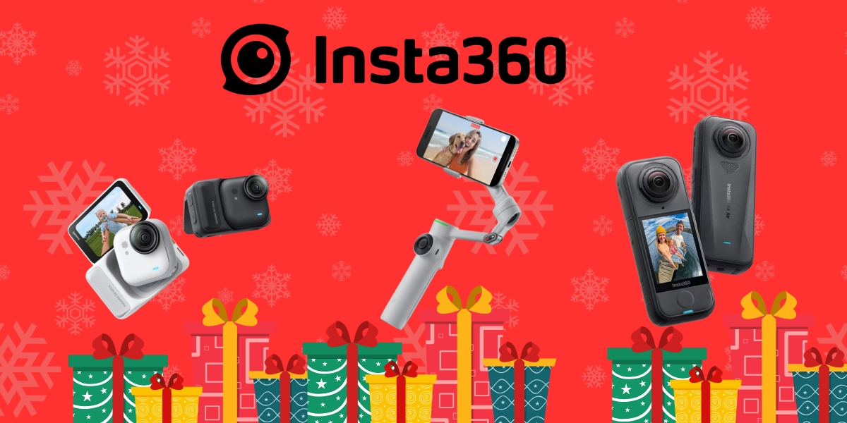 Insta360 anticipa i saldi: a Natale sconti e omaggi